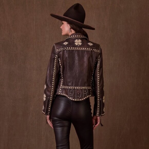 Double D Ranch Behren's Biker Jacket - Picture 3 of 3